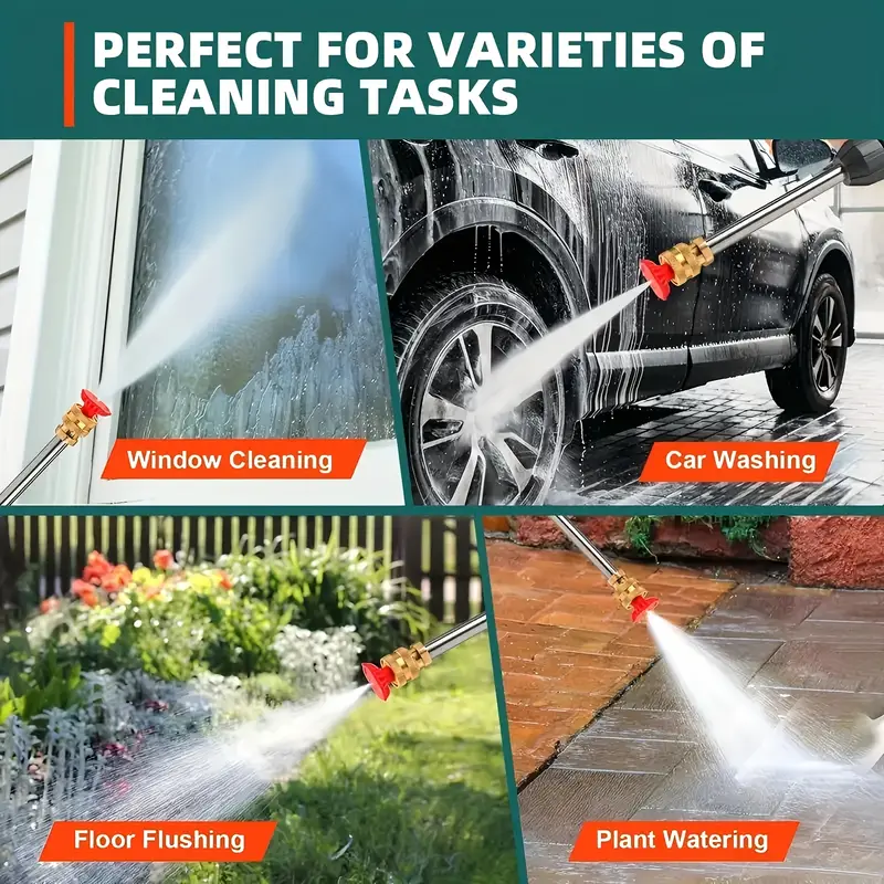 Wireless High-Pressure Car Wash Gun