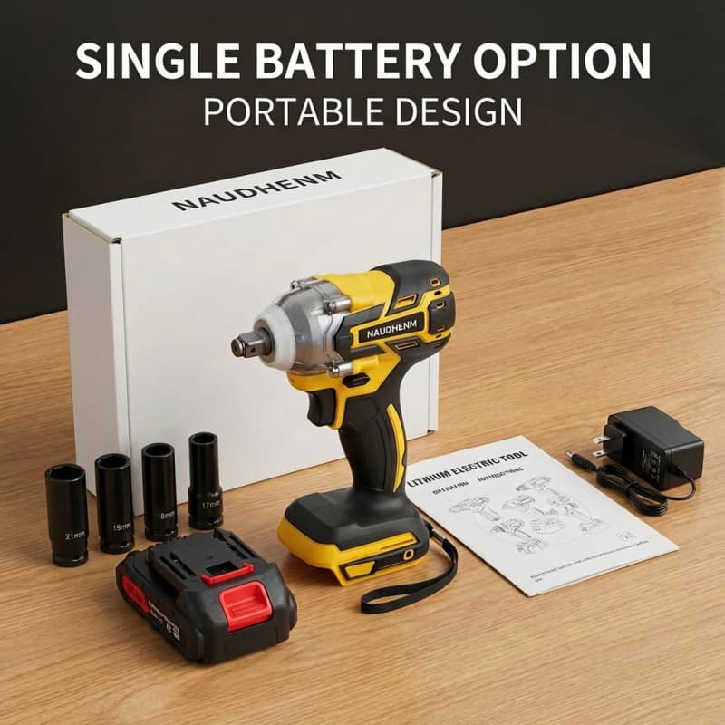 Brushless Cordless Electric Wrench