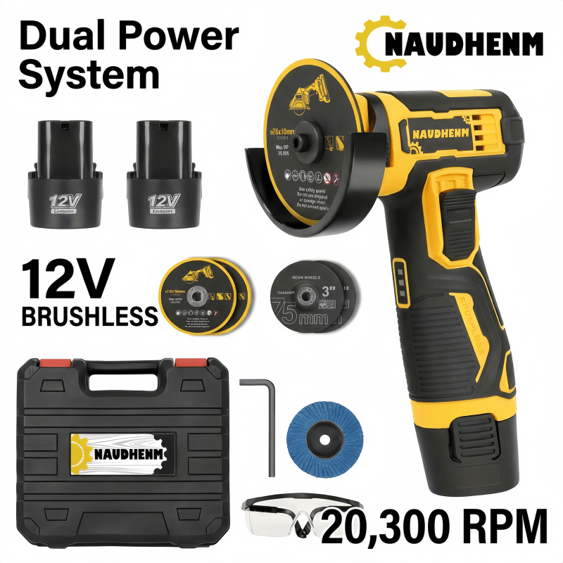 Cordless Mini Angle Grinder Set