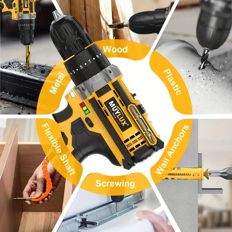 21V Cordless Impact Drill