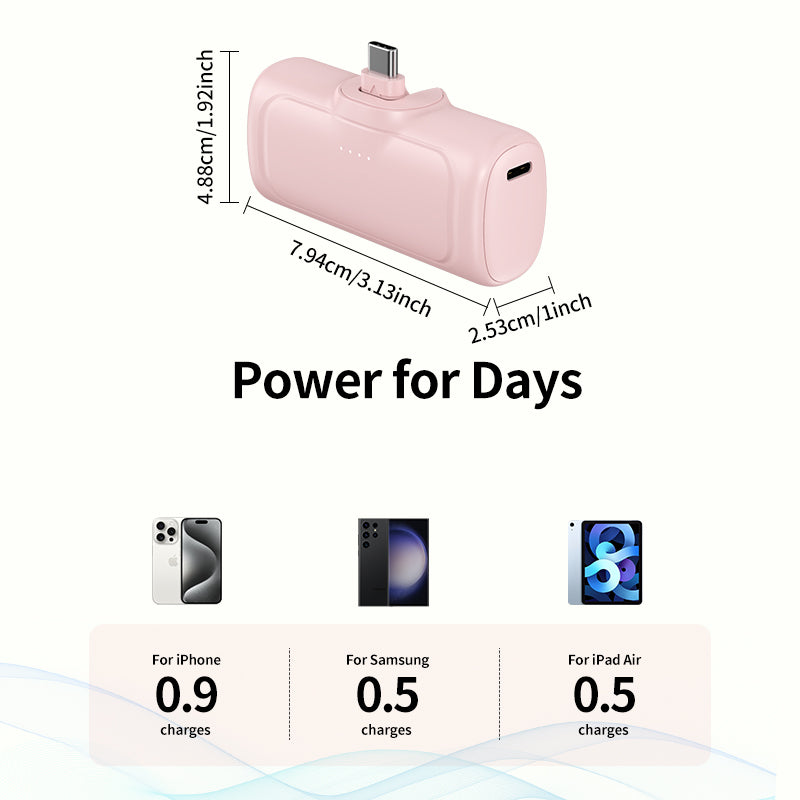 5000/10000mAh Portable Power Bank