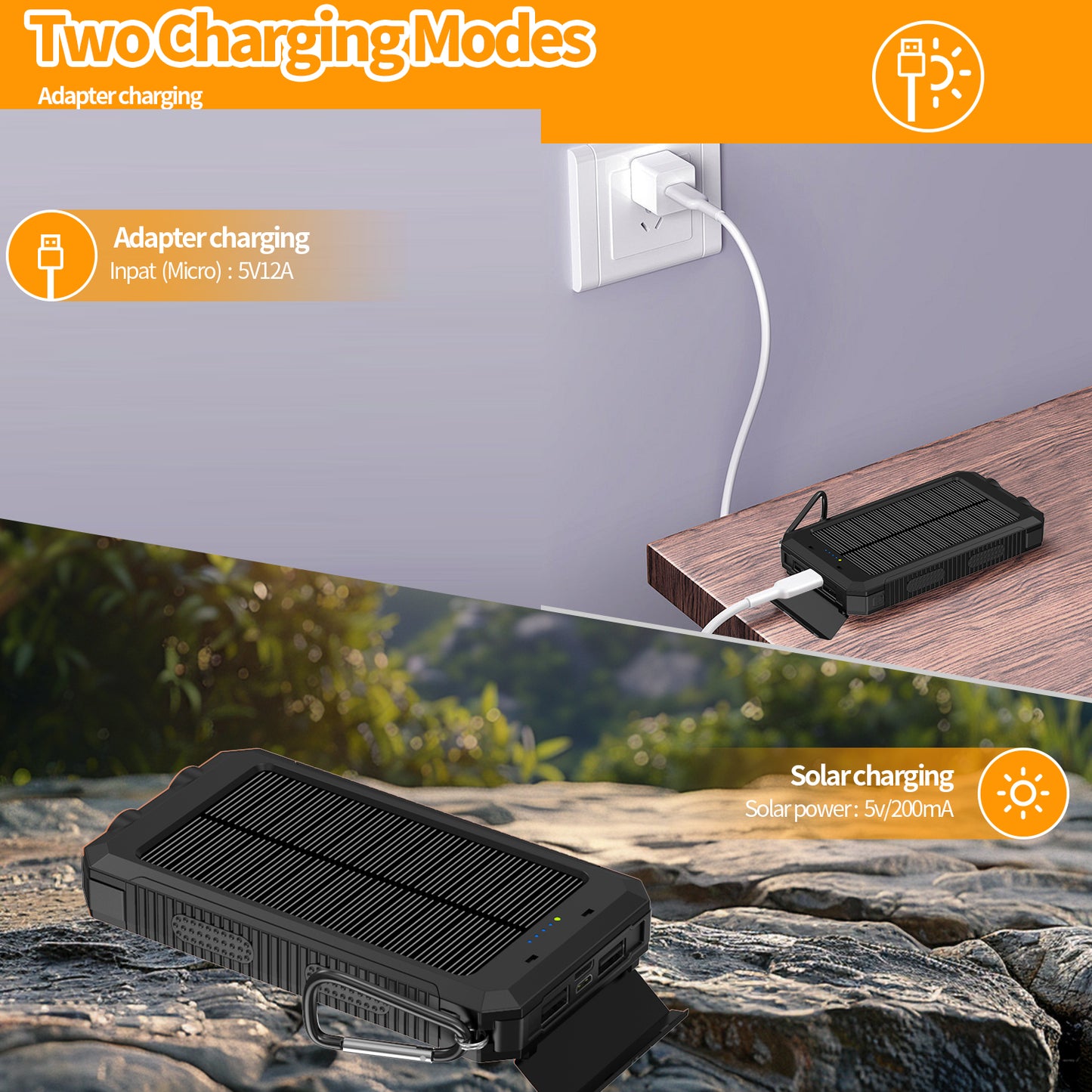 Portable Solar Phone Charger