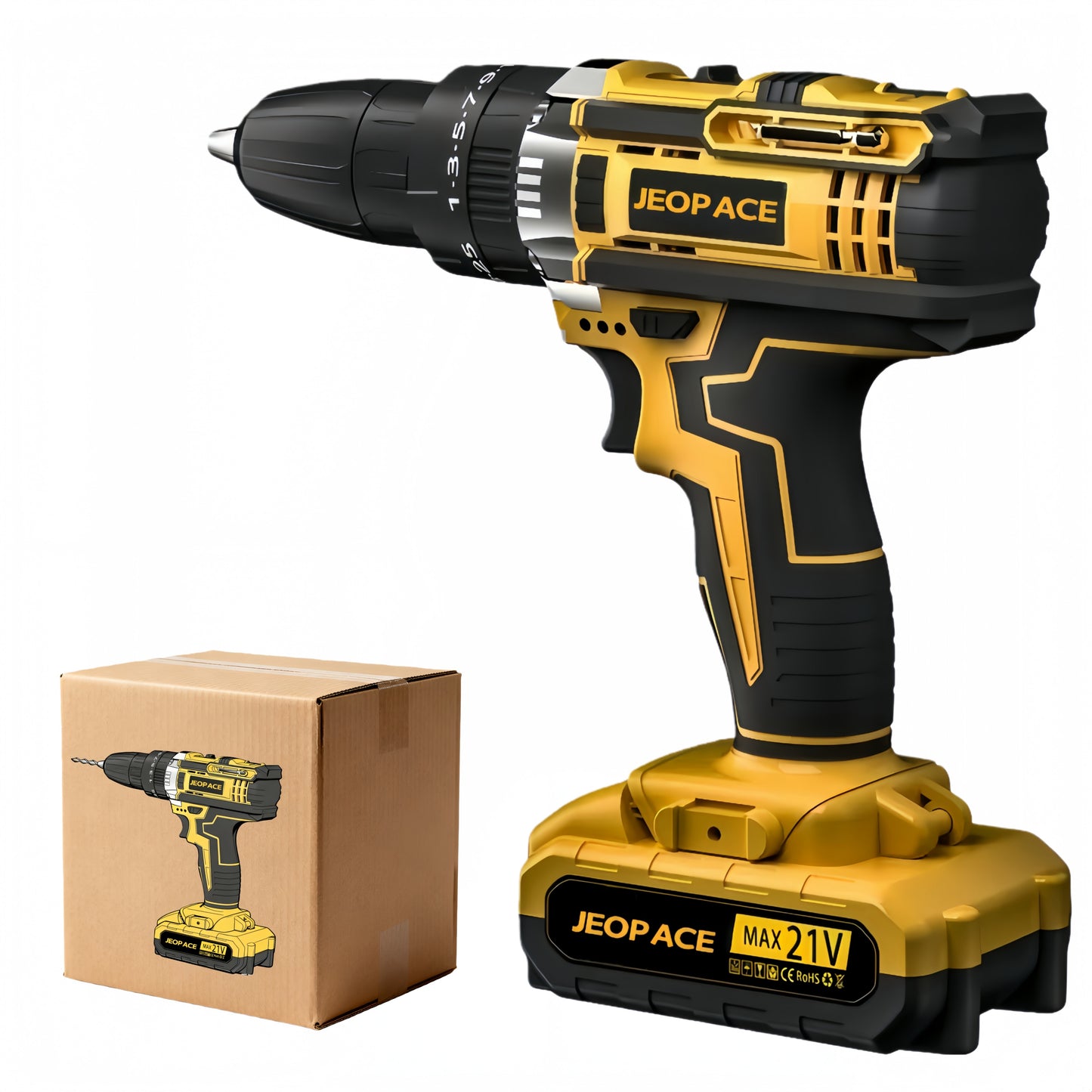 21V Cordless Impact Drill