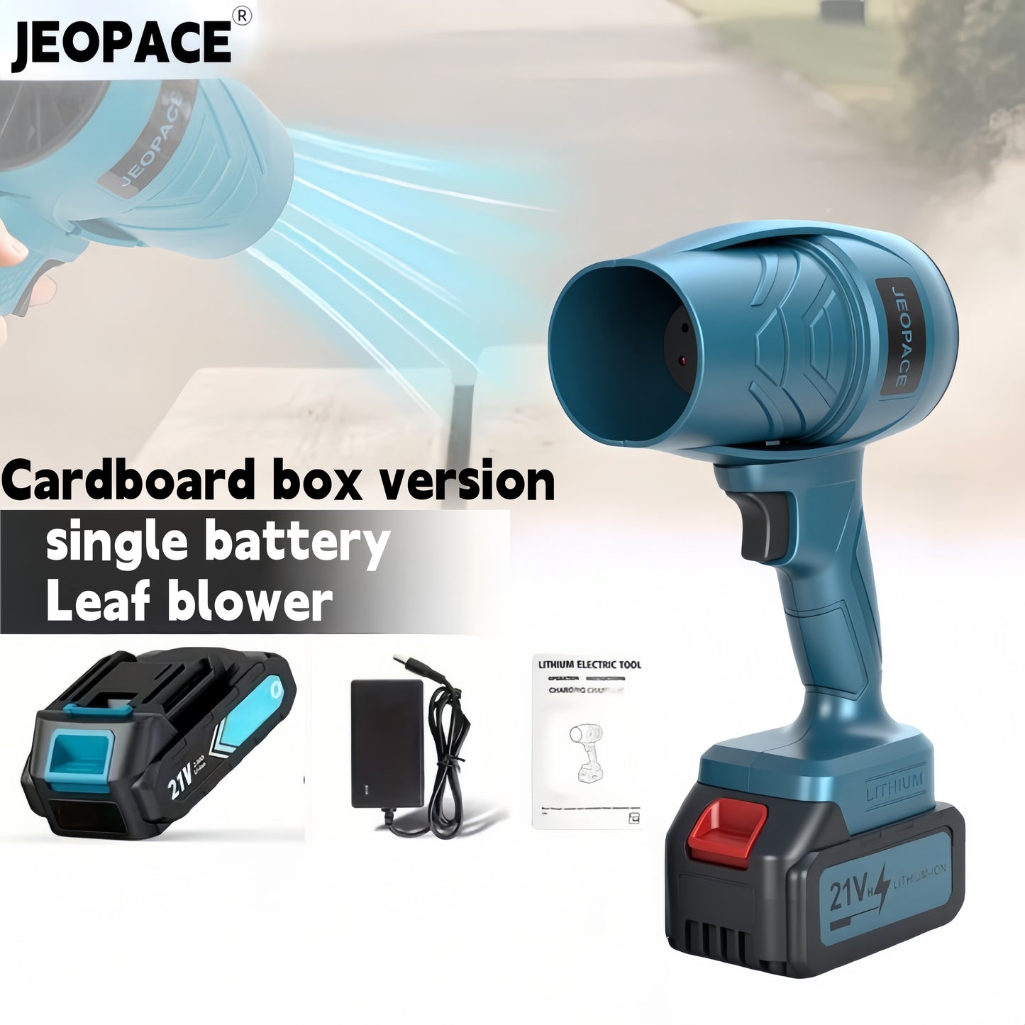 A Blower, A Leaf Blower, And A Dust Blo-wera Cordless Leaf Blower