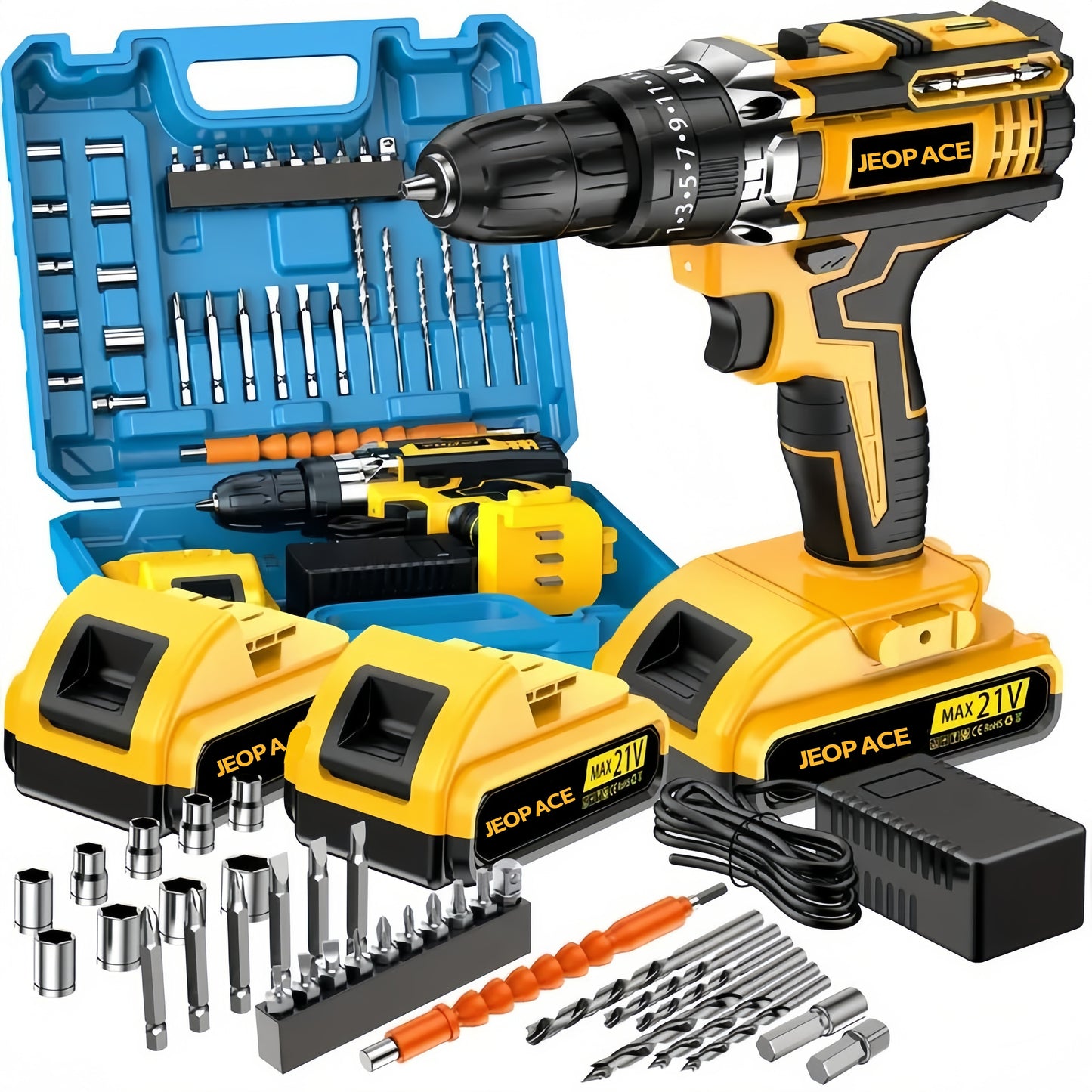 21V Cordless Impact Drill