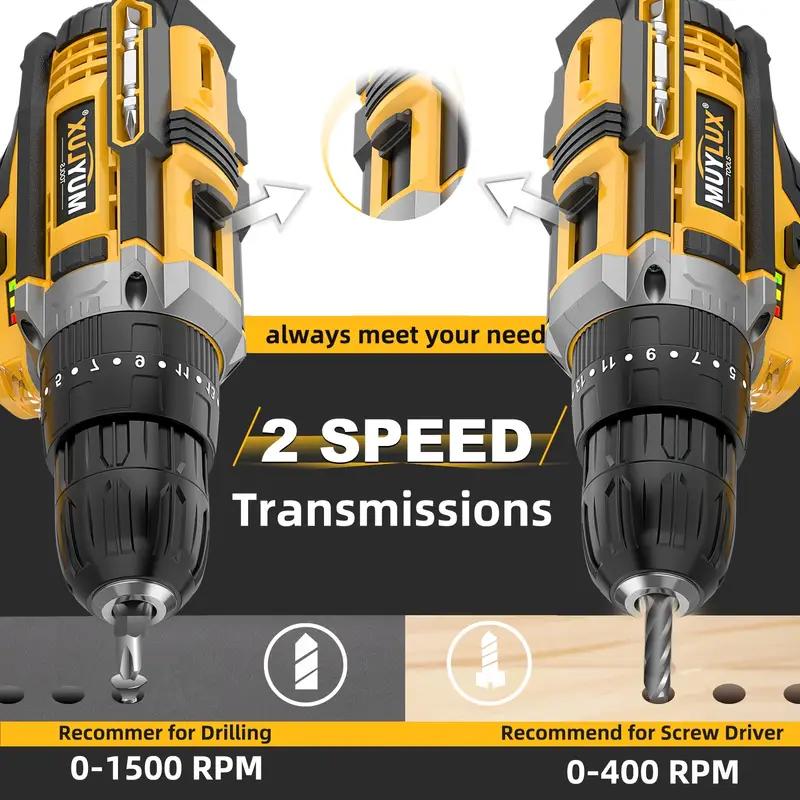21V Cordless Impact Drill