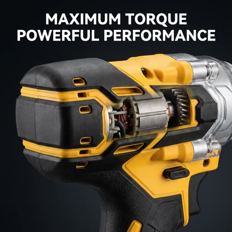 Brushless Cordless Electric Wrench